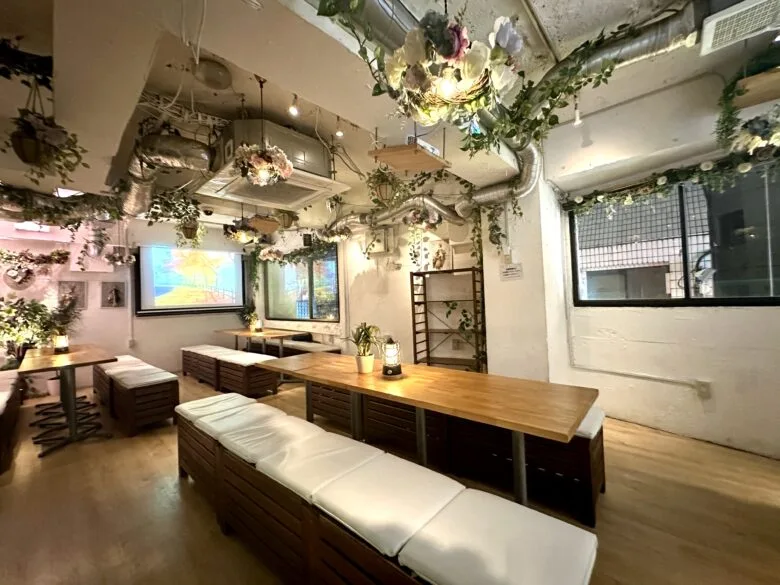 渋谷ガーデンルーム3F 店内の様子