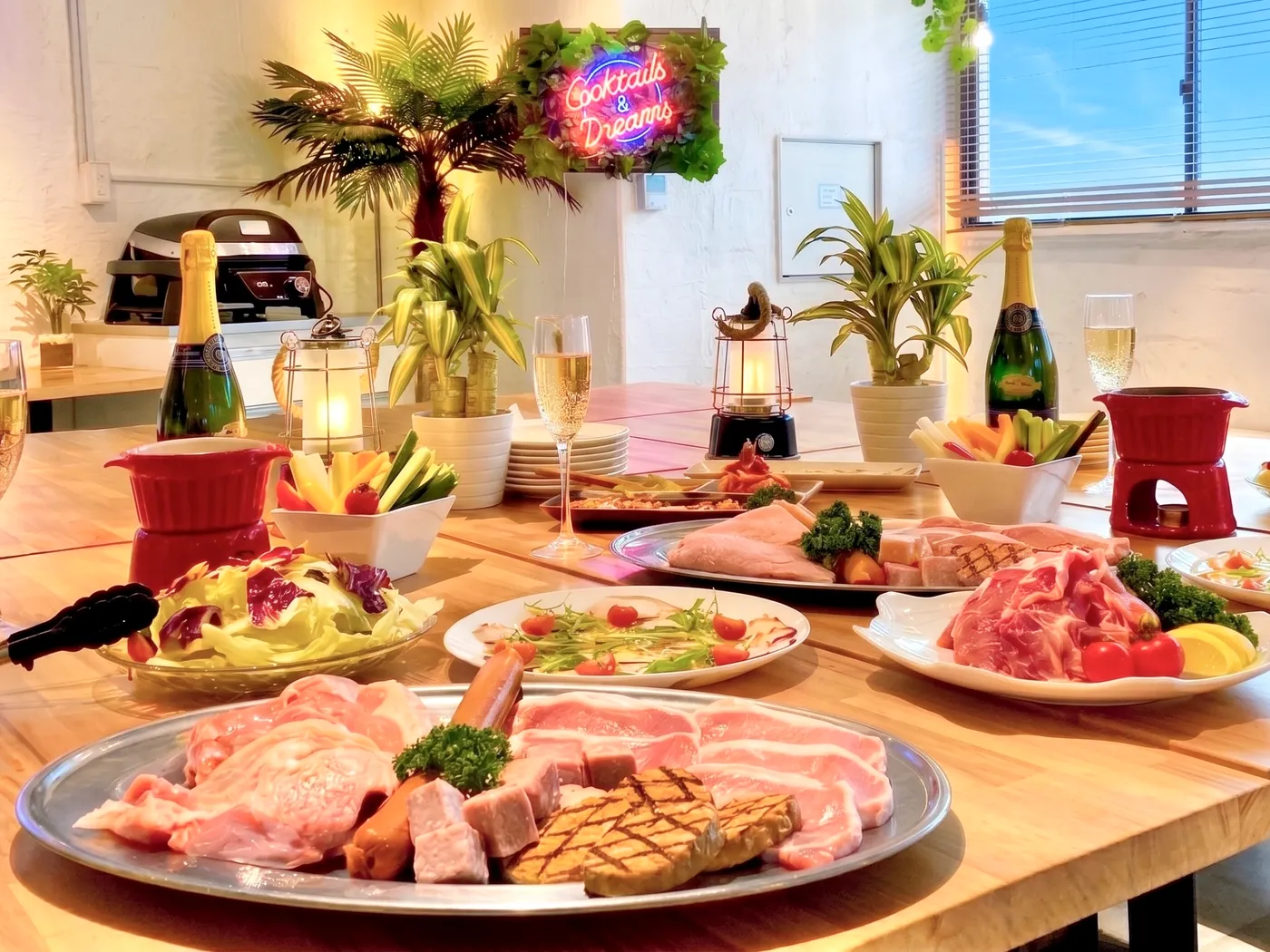 〈渋谷×貸切×GW BBQ〉内観1