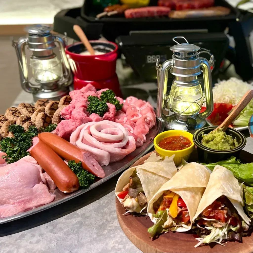 〈渋谷×イベント会場〉「渋谷ガーデンルーム３F」グランピングBBQコース