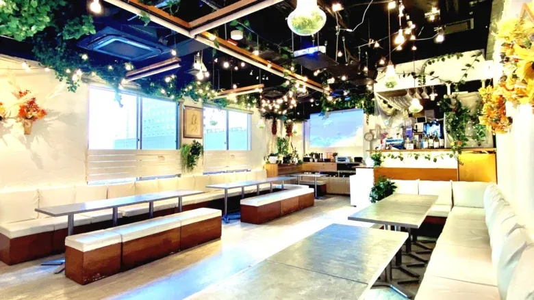 渋谷の貸切イベントスペースなら『渋谷ガーデンルーム3F』。ケータリングや飲み放題などがついて無料オプションも盛りだくさん！