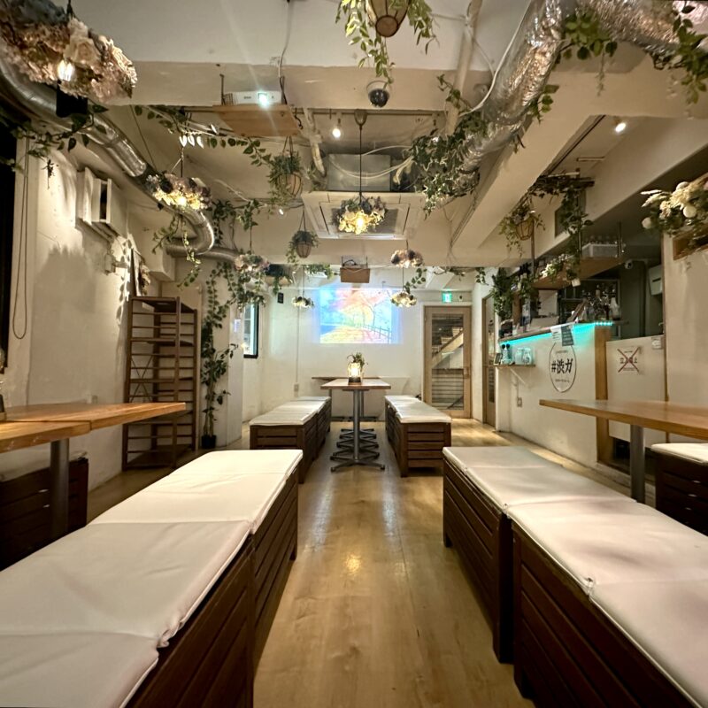 渋谷ガーデンルーム3F ドライフラワー店内の様子