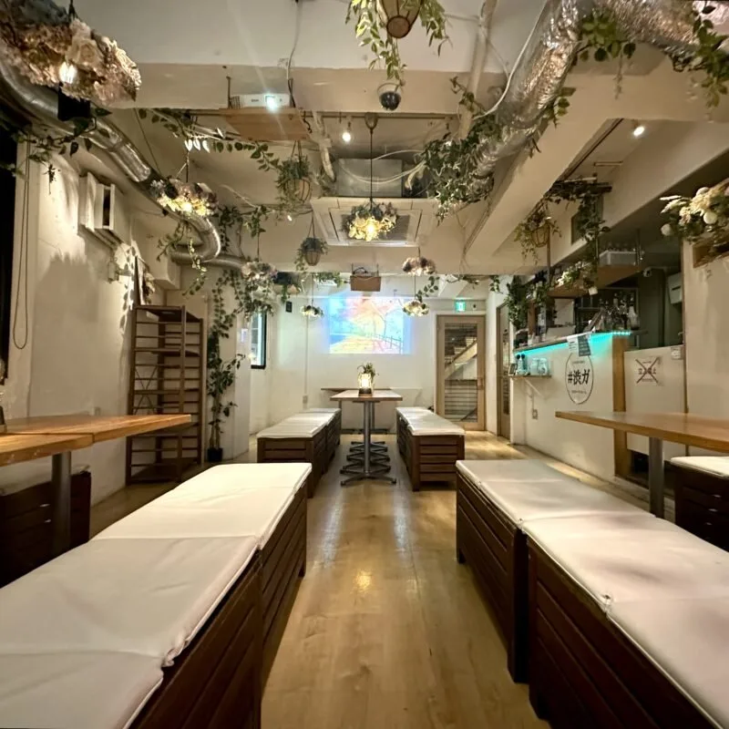 渋谷ガーデンルーム3F ドライフラワー店内の様子