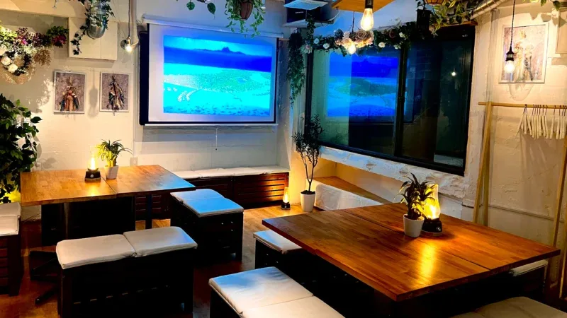 渋谷ガーデンルーム3Fは、貸切に特化したおしゃれ居酒屋です！
20人・30人など渋谷のペット可パーティーはお任せください！