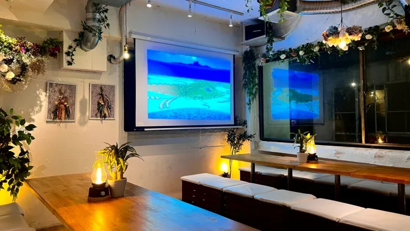 渋谷×貸切DJパーティー「渋谷ガーデンルーム3F」夜内観2