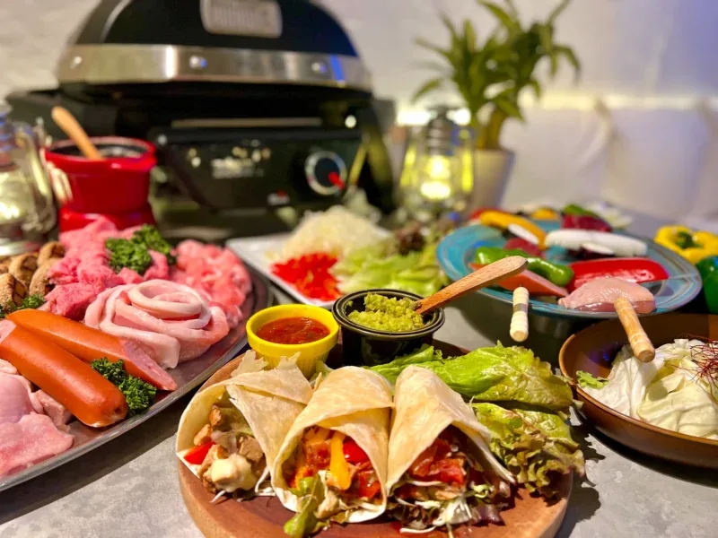 渋谷ガーデンルーム3Fは、貸切に特化したおしゃれ居酒屋です！
20人・30人など渋谷のペット可パーティーはお任せください！「贅沢BBQコース」