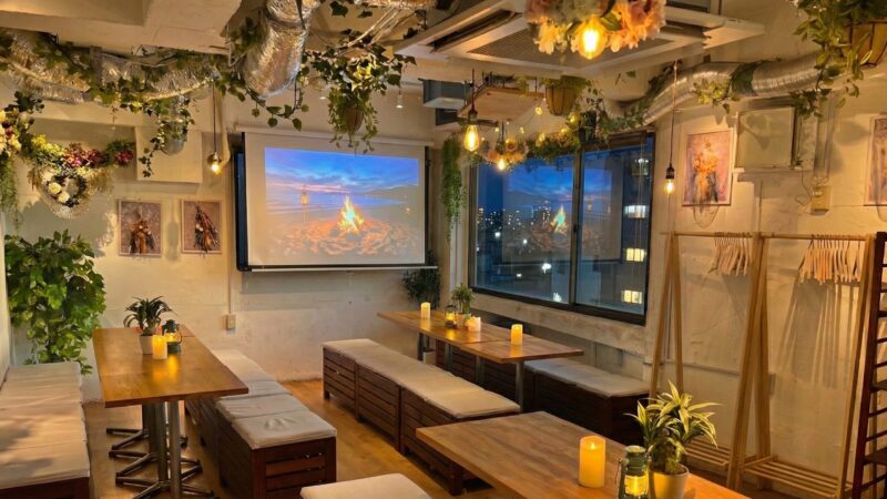 〈渋谷×貸切×プロジェクター貸切〉内観2