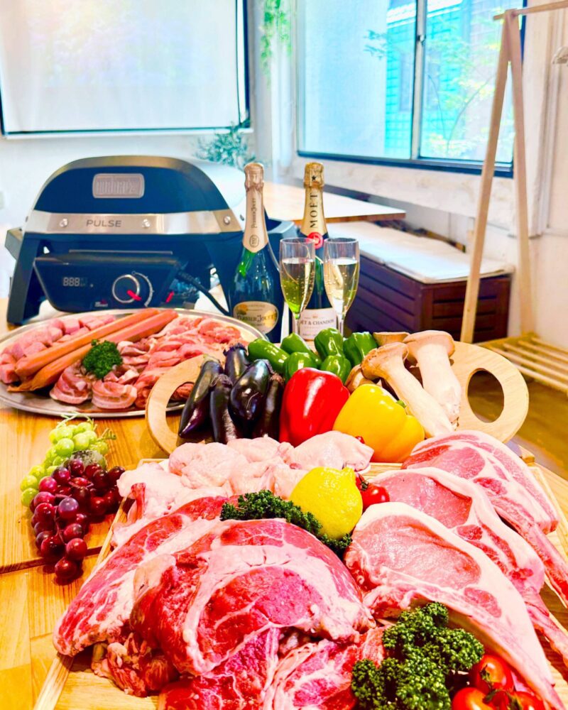 〈渋谷×貸切×持ち込みBBQ〉内観1